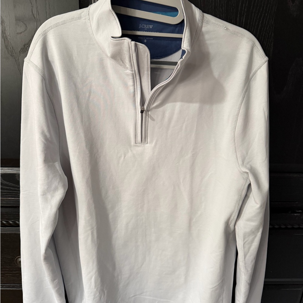 Set of 3 J. Crew Factory Men's Quarter-Zip Fleece Pullovers